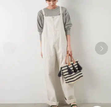 Munich/뮤닉 10oz 리버스 다이 화이트 데님 살로펫 새상품급