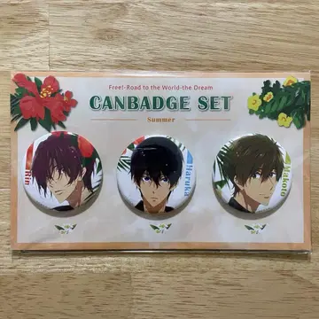 Free! 캔뱃지 summer