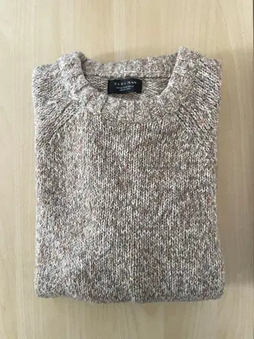 ZARA MAN 크루넥 니트 M