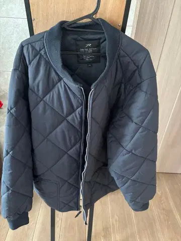 로스코 네이비 다크 블루 퀼팅 자켓 2XL