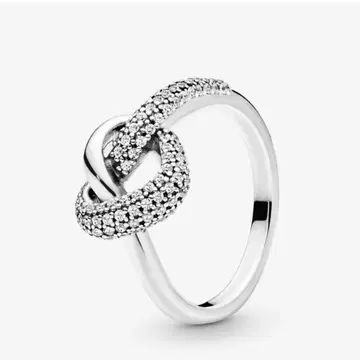 PANDORA Knotted Heart Ring 하트 반지