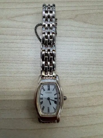 CITIZEN 아날로그 시계 실버