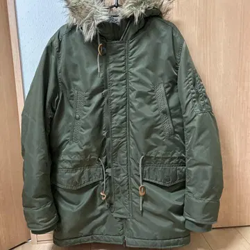 AMERICAN EAGLE 밀리터리 자켓 S/PCH 올리브 그린