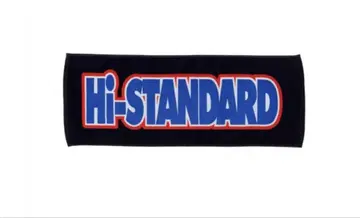 Hi-Standard HS 로고 페이스타월 블랙