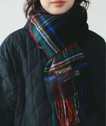 TWEEDMILL 체크 무늬 머플러