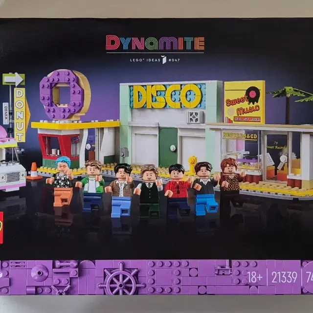 레고 아이디어 21339 BTS 다이너마이트 [MISB]