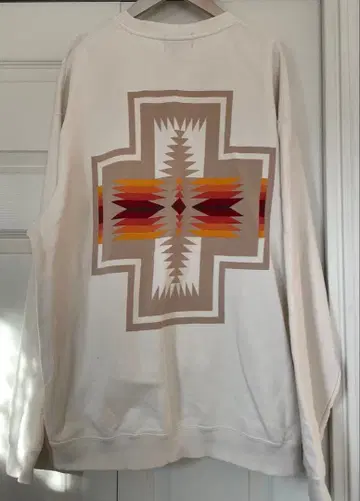 Pendleton 기하학 패턴 맨투맨 트레이닝복 M