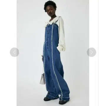 마우지 DENIM FRINGE 올인원