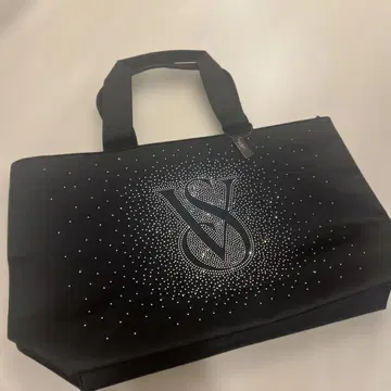 빅토리아 시크릿 블랙 토트백