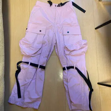 캔디 스트리퍼 핑크 카고 팬츠