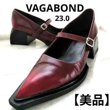 [ 새상품급 ] VAGABOND 멜리 제인 펌프스 빨간색 23.0