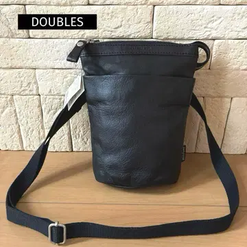 [미사용] DOUBLES 버킷형 숄더백 이탈리아제 가죽