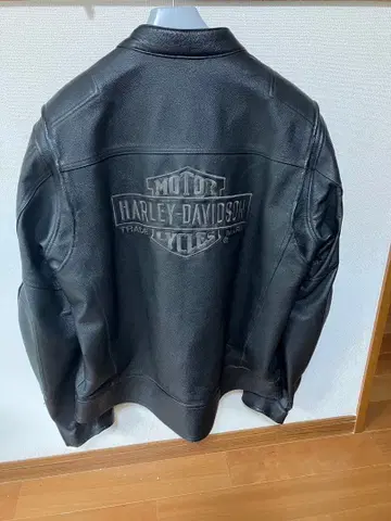 HARLEY-DAVIDSON 블랙 가죽 자켓 L 사이즈