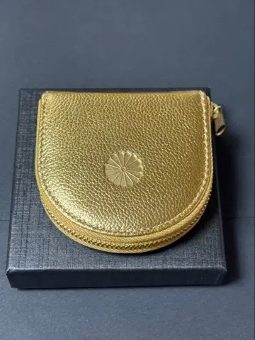 황궁 코인 케이스 말발굽형 골드 동전 지갑