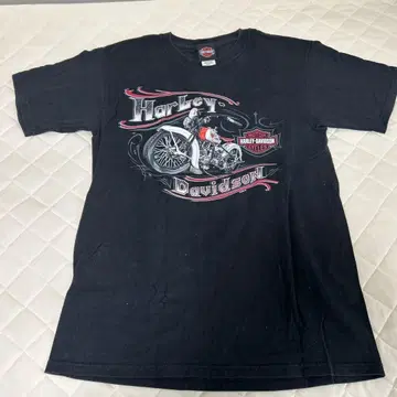 Harley-Davidson 바이크 T셔츠 M 블랙 하치오지