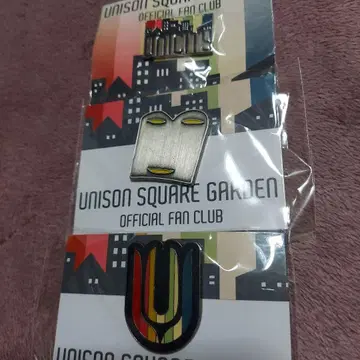 미개봉 새상품 UNISON SQUARE GARDEN 핀 배지 3개 세트