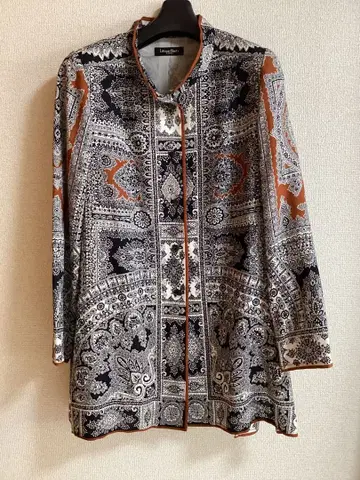 리리안뷰티 실크 함유 얇은 소재 롱 자켓 13호