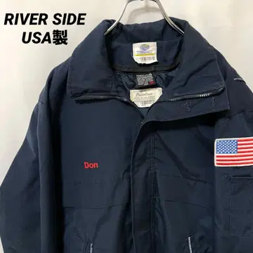 N-6190 RIVER SIDE 미국 빈티지 의류 USA제 워크 자켓 L