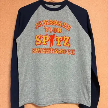 Spitz 스피츠 아마타레 투어 2005 베이스볼 T셔츠 S 그레이
