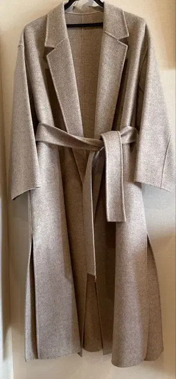 새상품급 클리닝 완료 Plage 해밀턴 벨티드 코트 그레이지