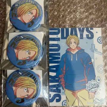 사카모토 데이즈 주얼 캔뱃지 아사쿠라 신