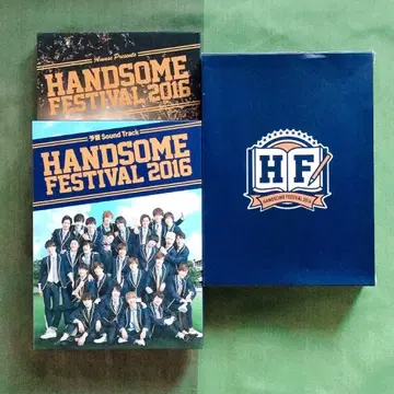 핸섬 라이브 2016 초회 한정판 DVD CD 세트 수납 BOX 포함
