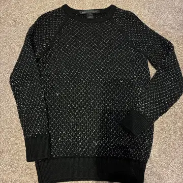 MARC BY MARC JACOBS 블랙 니트 스웨터 긴팔