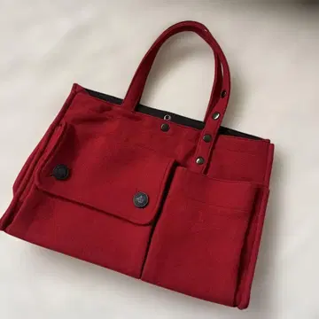 zucca 빨간색 토트백