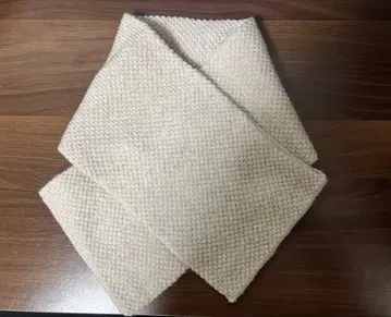 나카가와 마사시치 상점 사슴 무늬 머플러 베이지