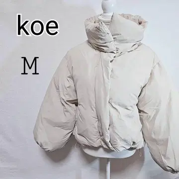 koe 크림색 점퍼 M 사이즈