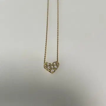 폰테베키오 하트 파베 목걸이 가격 인하 불가