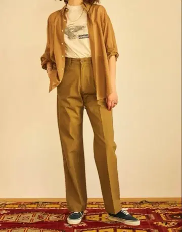 [새상품급] THE SHINZONE 하이웨스트 치노 팬츠