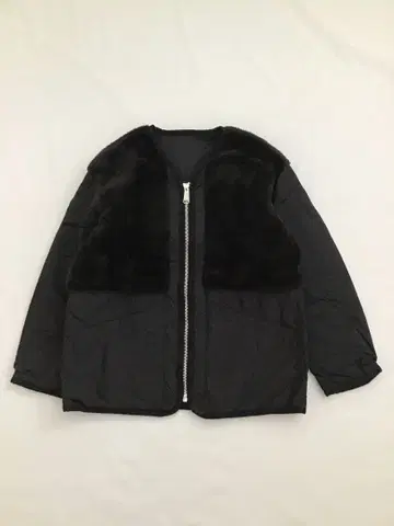 리버서블 노카라 자켓 M 사이즈 미사용 새상품