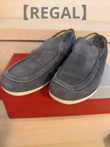[ REGAL ] GORETEX 스웨이드 슬립온 로퍼 25.5