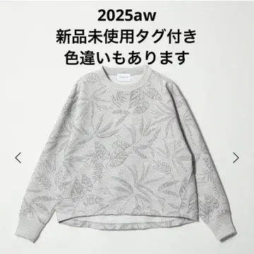 미사용 새상품 UNITED ARROWS 자카드 맨투맨