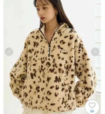 snidel 하프 지퍼 풀오버 택 포함 새상품