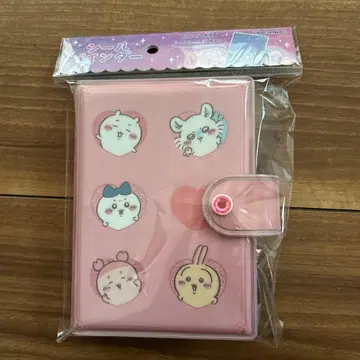 치이카와 (먼작귀) 씰 바인더 핑크