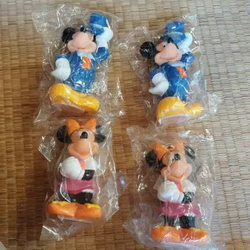 미키, 미니 미쓰비시 은행 저금통 4체 세트