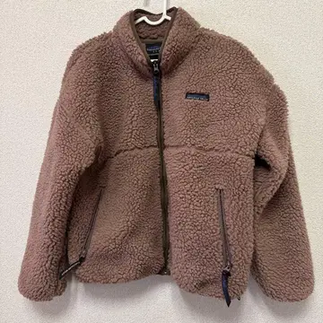 THOUSAND MILE 핑크 브라운 플리스 자켓