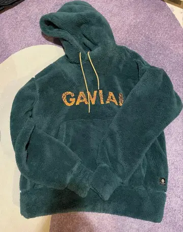 GAVIAL 그린 가빌 플리스 후드티 M