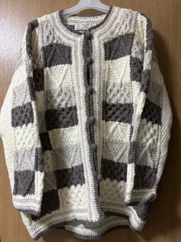 Athena Designs 아테나 디자인 케이블 짜임 가디건 니트