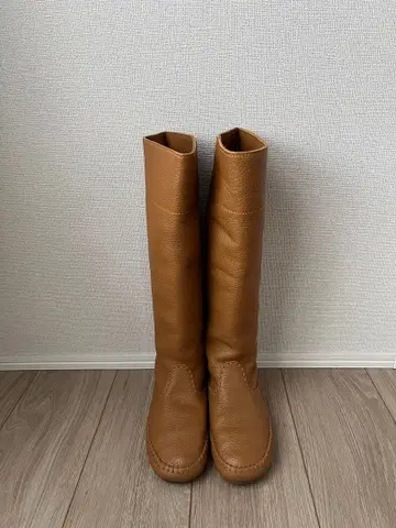 롱 가죽 부츠 M ( 23~23.5 )