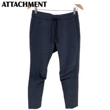 [새상품급] ATTACHMENT 스트레치 팬츠 2 네이비/블랙