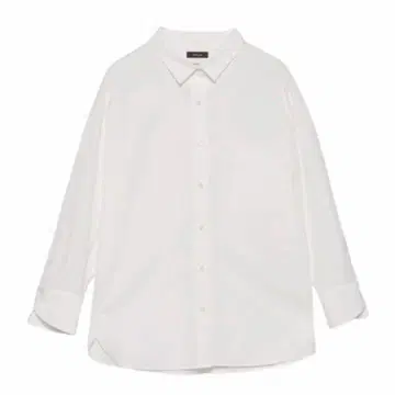 anuans 화이트 화이트 긴팔 셔츠