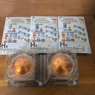 드래곤볼 아크릴 참 2개 세트