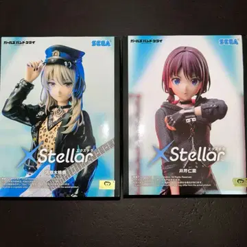 걸즈밴드클라이 카와라기 모모카 이세리 니나 Xstellar 피규어 2점