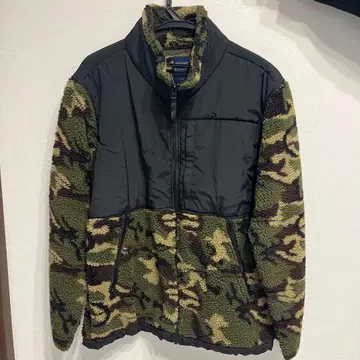 카모플라쥬 플리스 자켓