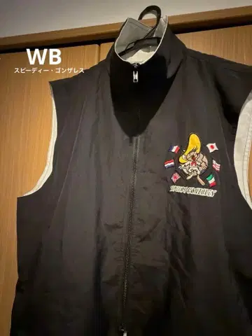 [ 컨디션 최상 ] 스피디 곤잘레스 슬리브리스 자켓 [ 초레어 ]