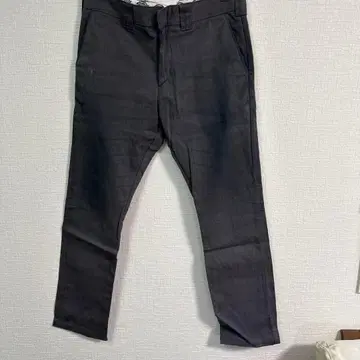 디키즈 슬림핏 치노 팬츠 다크 그레이