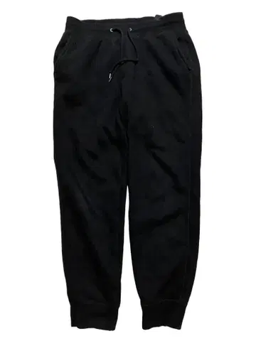 UNIQLO 블랙 조거 팬츠 플리스 안감 유니클로